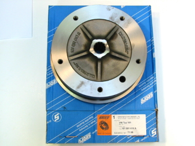 181 501 615 A - REAR BRAKE DRUM NEW GERMAN